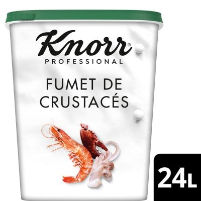 Knorr Fumet de Crustacés Déshydraté Boîte de 600g jusqu'à 24L - 